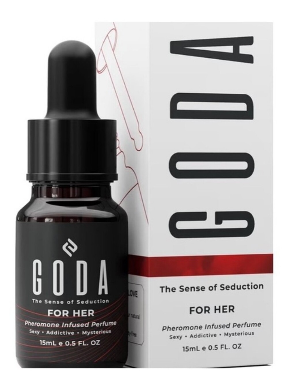 GODA For Her pheromone-infused perfume